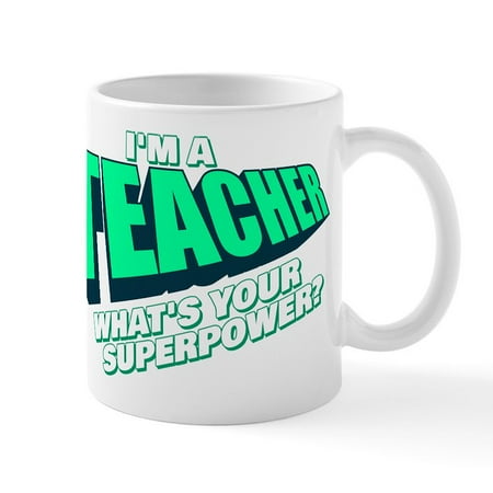 

CafePress - I m A Teacher - 11 oz Ceramic Mug - Novelty Coffee Tea Cup