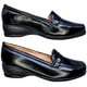 thumbnail image 4 of Mocasín Piel Borrego Cómodo Tacón Herraje Pie Delicado N3 Negro, 4 of 5