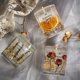 thumbnail image 1 of 1 pieza de cera de gelatina de flor real hecha a mano, aceite esencial vegetal, vela perfumada sin humo, sin ZefeiWu 8390612500510, 1 of 1
