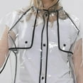 thumbnail image 2 of OFFIGAM Transparente Con Capucha Para Mujer Estilo Moderno Y, 2 of 8