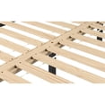 thumbnail image 3 of Steve Silver Nix Modern Solid Wood Queen Size Low Profile Platform Bed, Black, 3 of 10