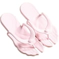 thumbnail image 1 of Women Men Foldable Flip Flops Soft Comfortable Rubber Flip Flop Thong, 1 of 9