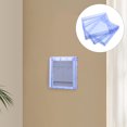 thumbnail image 1 of OULII 3pcs Light Switch Plate Waterproof Socket Cover Sky-blue Durable Plastic Homeowners Bathroom Use, 1 of 8