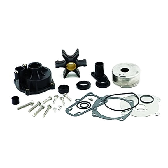 Water Pump Kit with Housing Compatible with 1976-1978 Johnson Evinrude V6 150 175 200 235 HP Outboard Motor 0777813 18-3393 254A3 235HP 0395073 0389158 0388644 Sierra 18-3393 1977 85HP