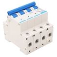 thumbnail image 4 of Disyuntor de montaje en riel DIN Super homeMX disyuntor miniatura 4 polos 4500A 400V, 4 of 8