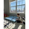 thumbnail image 7 of Foamnasium Blocksy Mini, Baby Blue Vinyl Baby Gym & Playmat, Made in the USA, 7 of 7