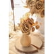 thumbnail image 4 of Flores artificiales Floroom, rosas de espuma doradas envejecidas, 25 unidades, 4 of 5