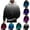 Black#1, variant on GERsome Hooded Sweatshirts For Men Long Sleeve Color Block Pullover Hoodie Sweatshirt with Pocket up to Size 4XL