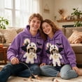 thumbnail image 3 of Halloween Pet Pouch Hoodie Men Women Long Sleeve Cute Graphic Loose Hooded Sweatshirt Pullover Tops Dog Cat Carrier Hoodie, 3 of 6