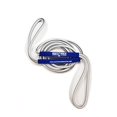 thumbnail image 2 of Boat Line Rope Bungee - Heavy Duty Line for Launching, Retrieving, Mooring and Docking (White/Blue, 25 Feet), 2 of 3
