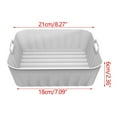 thumbnail image 3 of Vaidha Doublures Rondes en Silicone pour Friteuse, Doublures Réutilisables pour Panier de Friteuse, Accessoires - Remplacement des Doublures en Papier Parchemin -[8.2 Pouces], 3 of 3