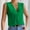 Green, variant on Pincandy Women's Solid Color Multi--neck Solid Color Top-neck V Neck Tank Tops Dressy Summer Sleeveless Shirts Casual Loose Tunic Tops Blouses T Shirts,Green,L