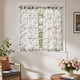 thumbnail image 4 of Cortinas Jinchan Floral para Cocina 45x115 cm Lino Paneles de dos piezas, 4 of 9