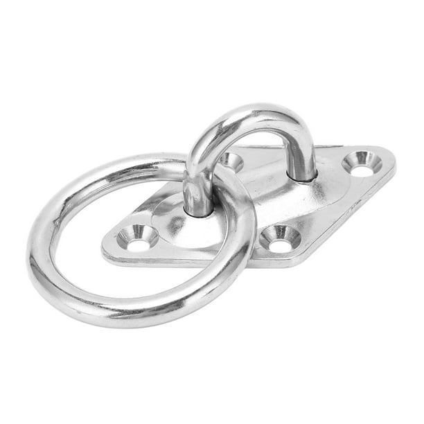 Gancho en forma de U para colgar anclas, placa con forma de diamante para techo, gancho en forma de U, placa con forma de diamante para techo, máxima comodidad