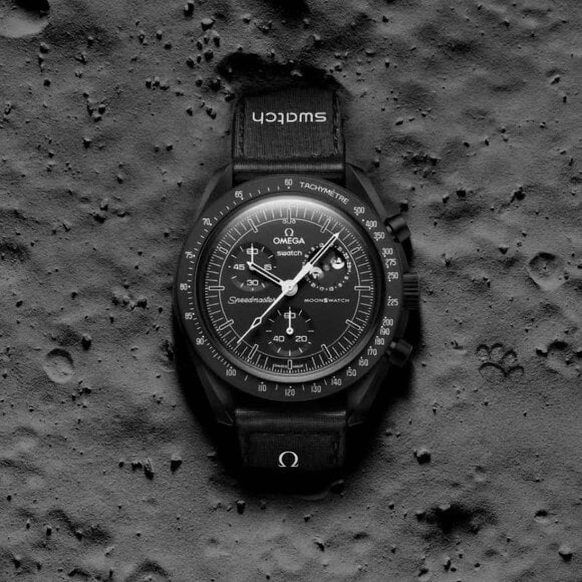 Swatch x Omega Moonswatch Moonphase Black Watch brand new - Walmart.ca