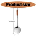 thumbnail image 5 of Easy to Use Spatula with Wide Turner Head Convenient Stainless Steel Griddles Spatula with Wood Handle for Easy Flipping, 5 of 12
