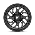 thumbnail image 3 of Fuel D741 Runner 24X7 4X137 13Et 132Cb Gloss Black Milled Wheel, 3 of 3