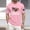 001Pink, variant on Hogleaql Usa Flag Tee Shirt for Men 4th Of July Crew Neck American Flag Print Short Sleeve Tee Patriotic Casual Independence Day Loose Tshirt Black 5XL