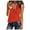 Red1, variant on yunLCZ Women's Cap Sleeve Tank Tops Loose Shirts Sleeveless Fitting Neck Knit V Solid Womens Fashion Tee Tops Women's Blouse