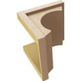 thumbnail image 6 of 10"W x 10"D x 10"H Wide Emerson Rough Cedar Woodgrain TimberThane Corbel, Primed Tan, 6 of 6