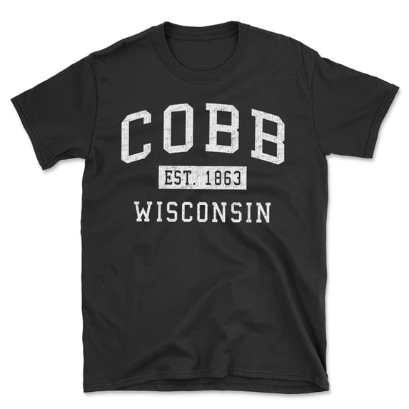 Cobb Wisconsin Classic Established Men's Cotton T-Shirt