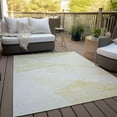 thumbnail image 6 of Addison Rugs Chantille Indoor/Outdoor Transitional Modern Gold Washable Rectangle Rug, 5' x 7'6", 6 of 6