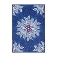 thumbnail image 2 of Christmas Area Rug, Non-Slip Washable Snowflake Living Room Rug, Soft Low Pile Rug Holiday Decor Xmas Floor Carpet for Living Room, Bedroom, 2 of 11