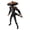 Bronze, variant on Christmas 3D Printed Action Figure Robot Mobile Doll with Fully Movable Joints and Interchangeable Hands for Desktop Decor and Stress Relief, White Grey