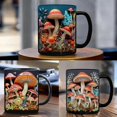 thumbnail image 5 of 2024 NY Magic Mushrooms Mug Keramisk Kaffekopp Tekopp med 3D Magic Mushrooms Muggar, 5 of 5