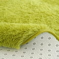 thumbnail image 2 of Junovo Luxury Round Fluffy Area Rugs for Bedroom Kids Girls Room Nursery,Super Soft Circle Rug,Cute Shaggy Carpet For Living Room,5'x5',Green, 2 of 7