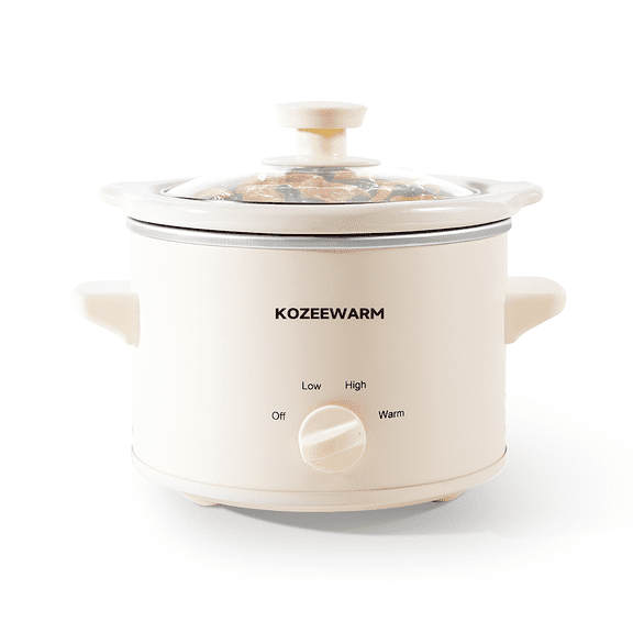 1.5QT Slow Cooker (White)