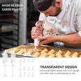 thumbnail image 3 of MERRYHAPY 16Pcs Cake Piping Cookies Press Kit White PP Icing Tips for Baking Home Use, 3 of 5