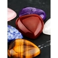 thumbnail image 4 of Gustave 7 Chakra Heart Shaped Stones Set Crystal Therapy Chakra Heart 7 Balancing Reiki Healing Meditation Massage Energy Yoga and Decoration, 4 of 9