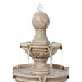 thumbnail image 4 of Stafford 48" High Large Traditional Italian Indoor Outdoor Decor Faux Stone Floor Fountain 3-Tier Outside, 4 of 9