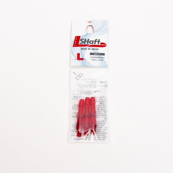 LSTYLE Arbres de Fléchettes : pour Fléchettes à Embout Souple et Embout en Acier - Rouge 130 (Extra Court)