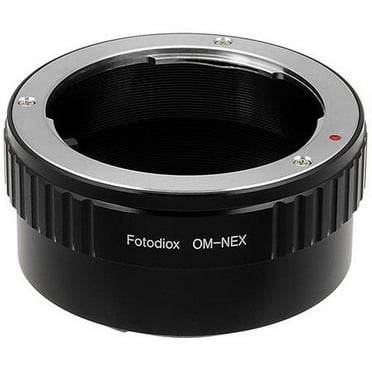 Lens Mount Adapter for Olympus Zuiko (OM) 35mm SLR Lens to Sony Alpha E-Mount Mirrorless Camera Body