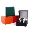 thumbnail image 5 of ZHAOCHENG Caja de reloj de cuero, azul2 piezasCaja de reloj a prueba de golpes, caja de presentación/caja de almacenamiento para los amantes de los relojes, 5 of 5
