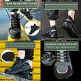 thumbnail image 6 of AUXDIQ Work Shoes Men Women Breathable Steel Toe Cap Industrial Trainers Lightweight Construction Sneakers Sport Shoes, 6 of 6