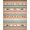 Terracotta Teal, Pattern 14, variant on ODIKA Fish Vintage Fishing Angling Lures Trout Tackle Border Bathroom for Playroom, Bedroom, Reading Nook, Pet Friendly & Kids Safe Play