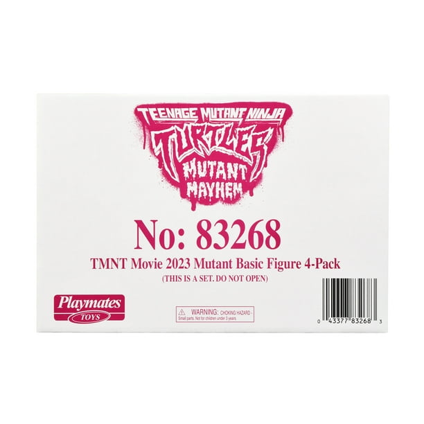 TMNT Mutant Mayhem Movie Basic Figure Bundle for Toy Stores