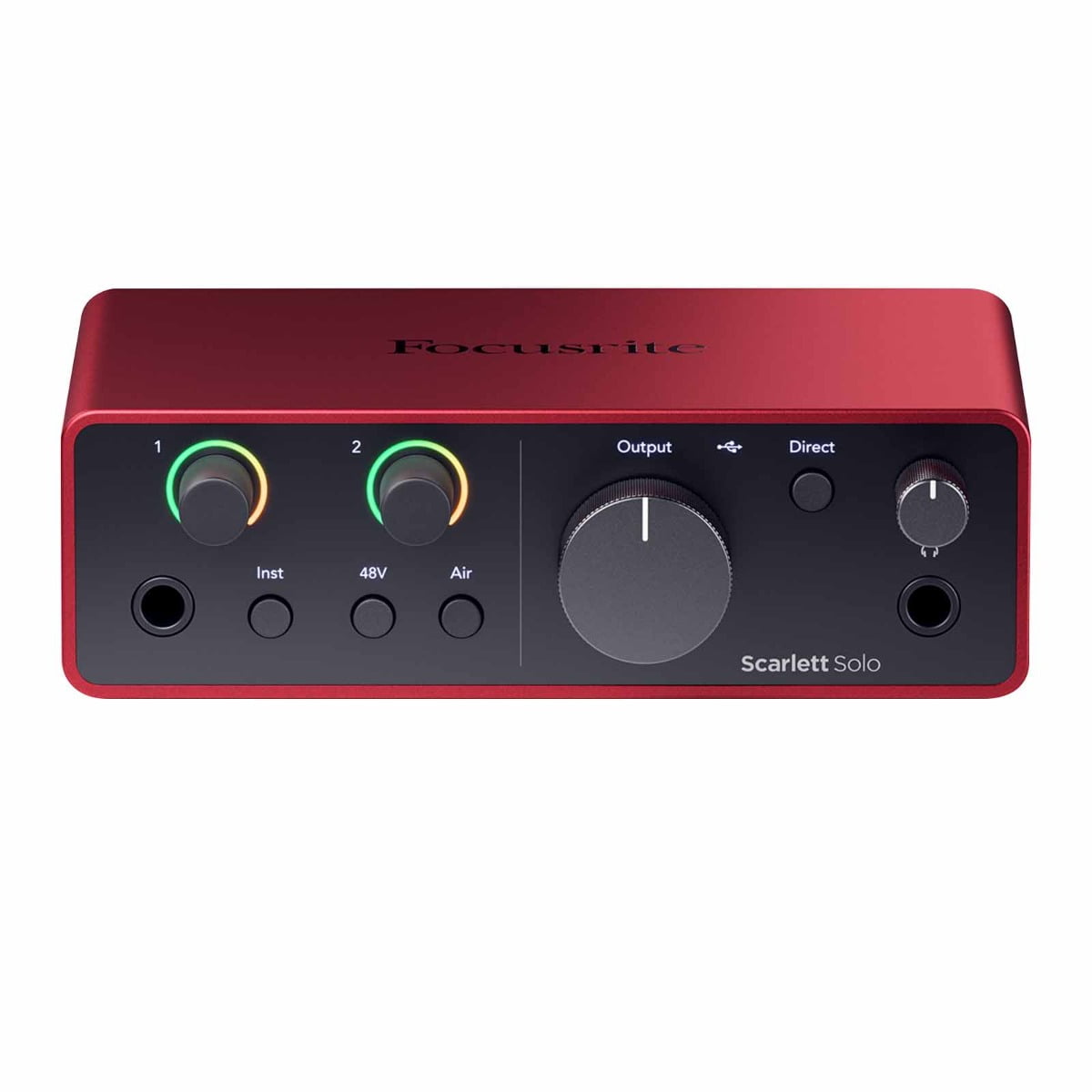 Focusrite Scarlett Solo Studio USB Audio Interface with Clutch CL-SG3BT Sonic Groove Desktop Monitor Speakers Package