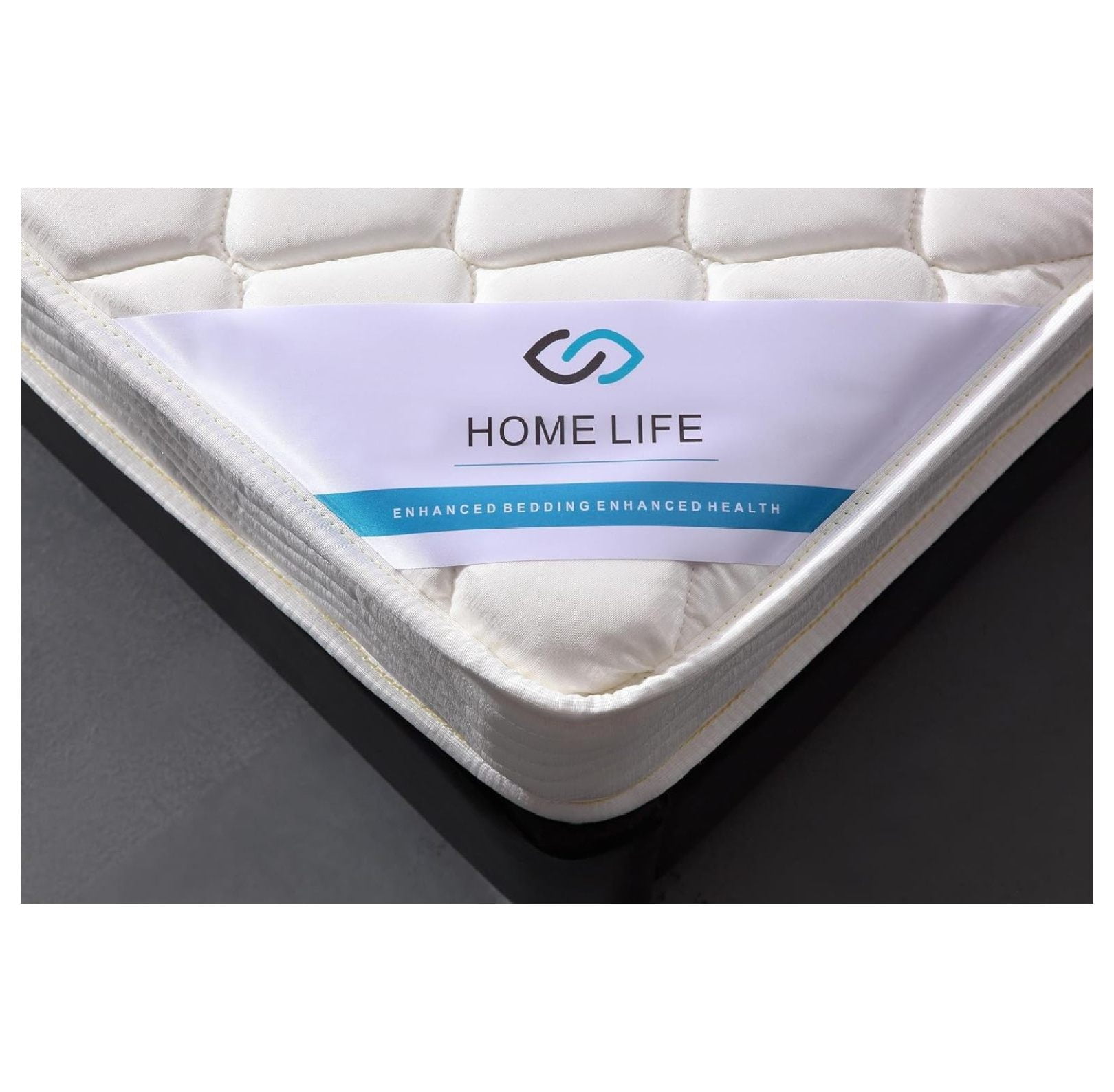 Home Life 6 inch Twin Bed Mattress - Euro Top Sleep - Eco-Friendly, Breathable Innerspring Twin Size Mattress
