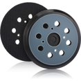 thumbnail image 1 of Pieces 125mm 8 Hole Hook and Loop Orbital Replacement Sander Pad Sanding Backing Pad (Blue,), 1 of 5