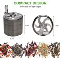 thumbnail image 4 of 4 In 1 Grinder, Spice Grinder, Zinc Alloy Grinder, Spice Grinder For Kitchen, 4 of 4