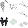 thumbnail image 3 of 37pcs/set Body Piercing Tool Kit Ear Nose Belly Button Navel Nipple Needles, 3 of 5
