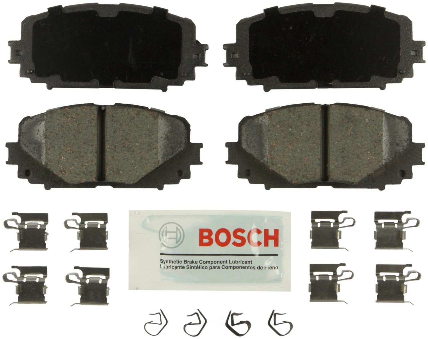 Bosch BE1628H Blue Ceramic Brake Pads w/Hardware
