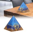 thumbnail image 3 of Orgone Pyramid, Peaceful Ambience Chakra Pyramid Durable Material Wide Applicability  For Office For Meditation For Bedroom, 3 of 8