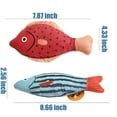 thumbnail image 6 of Cats Catnip Toys,Likaty Realistic Fish Interactive Toys for Kitty Pets, 6 of 6