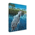thumbnail image 2 of Trademark Fine Art 'Peaceful Heron I' Canvas Art by Carolee Vitaletti, 2 of 4
