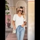 thumbnail image 5 of Blusas de Verano para Mujer, Camisas de Corta, Conjuntos Casuales de Negocios, Ropa de Moda para Vacaciones en la Playa 2025, S, 5 of 6